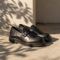 Jack Penny Loafers Black — Unmarked