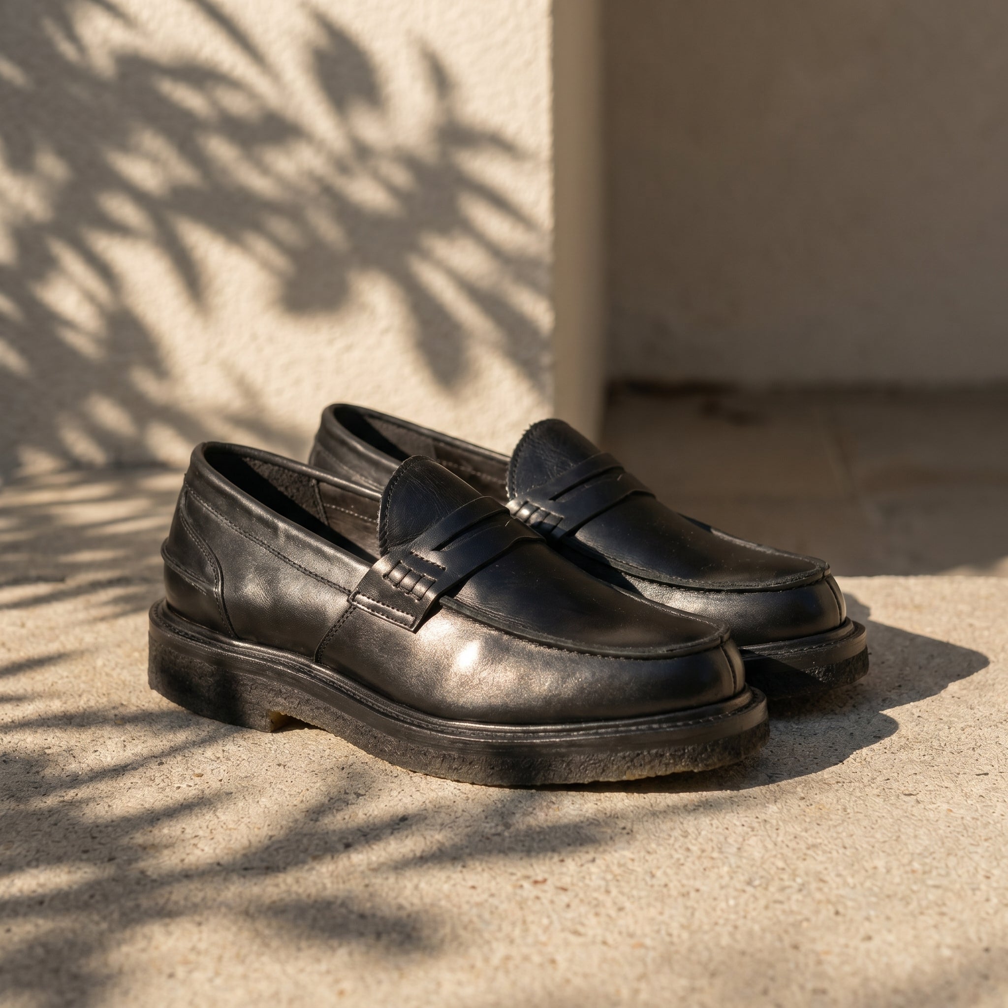 Jack Penny Loafers Black — Unmarked